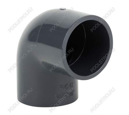 Угол клеевой 90° d50 PN10 AQUAVIVA